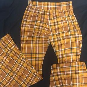 Plaid Bell Bottoms (stretch)
